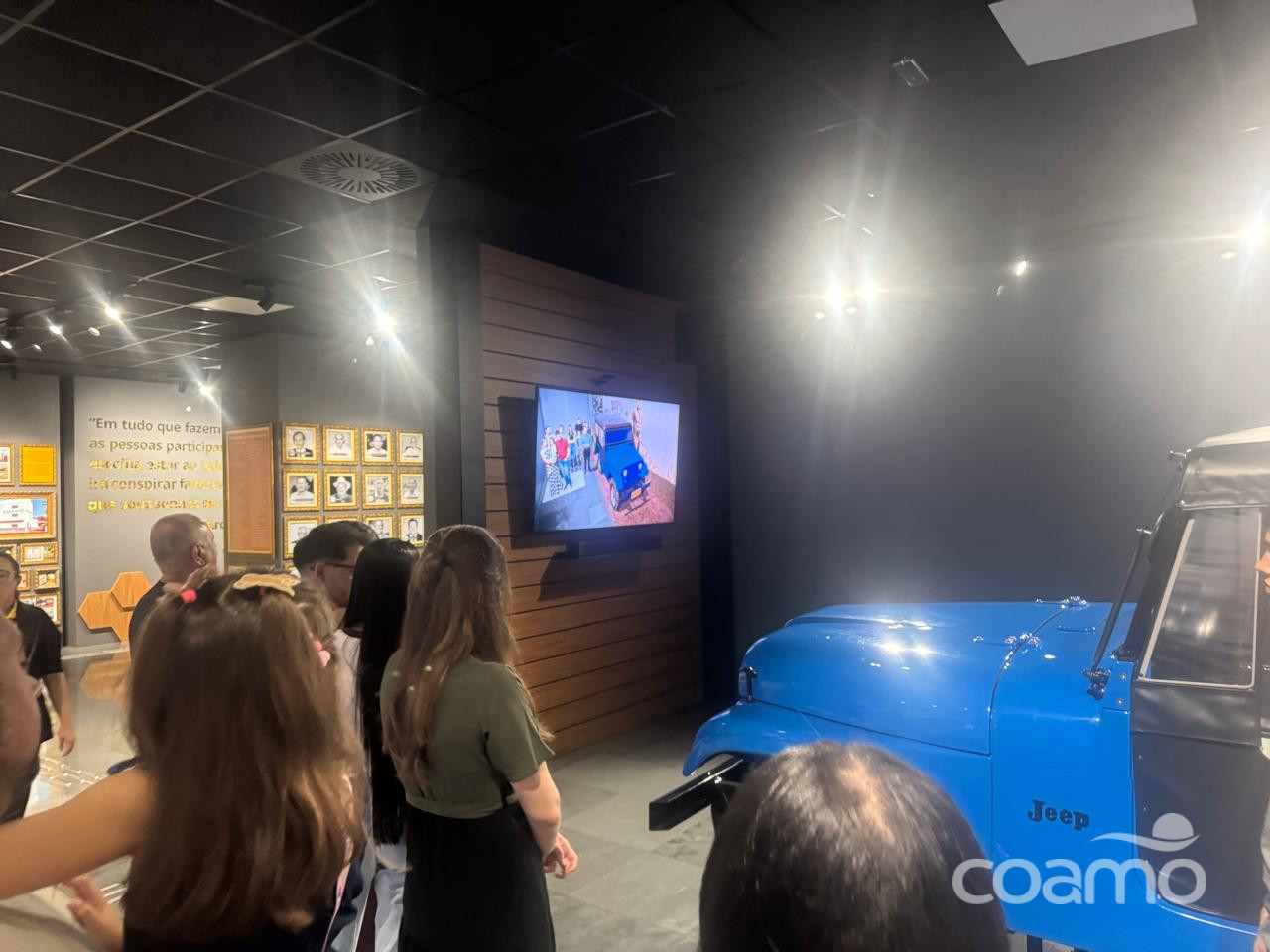 Funcionários e familiares da Gelog se encantam com Memorial Coamo