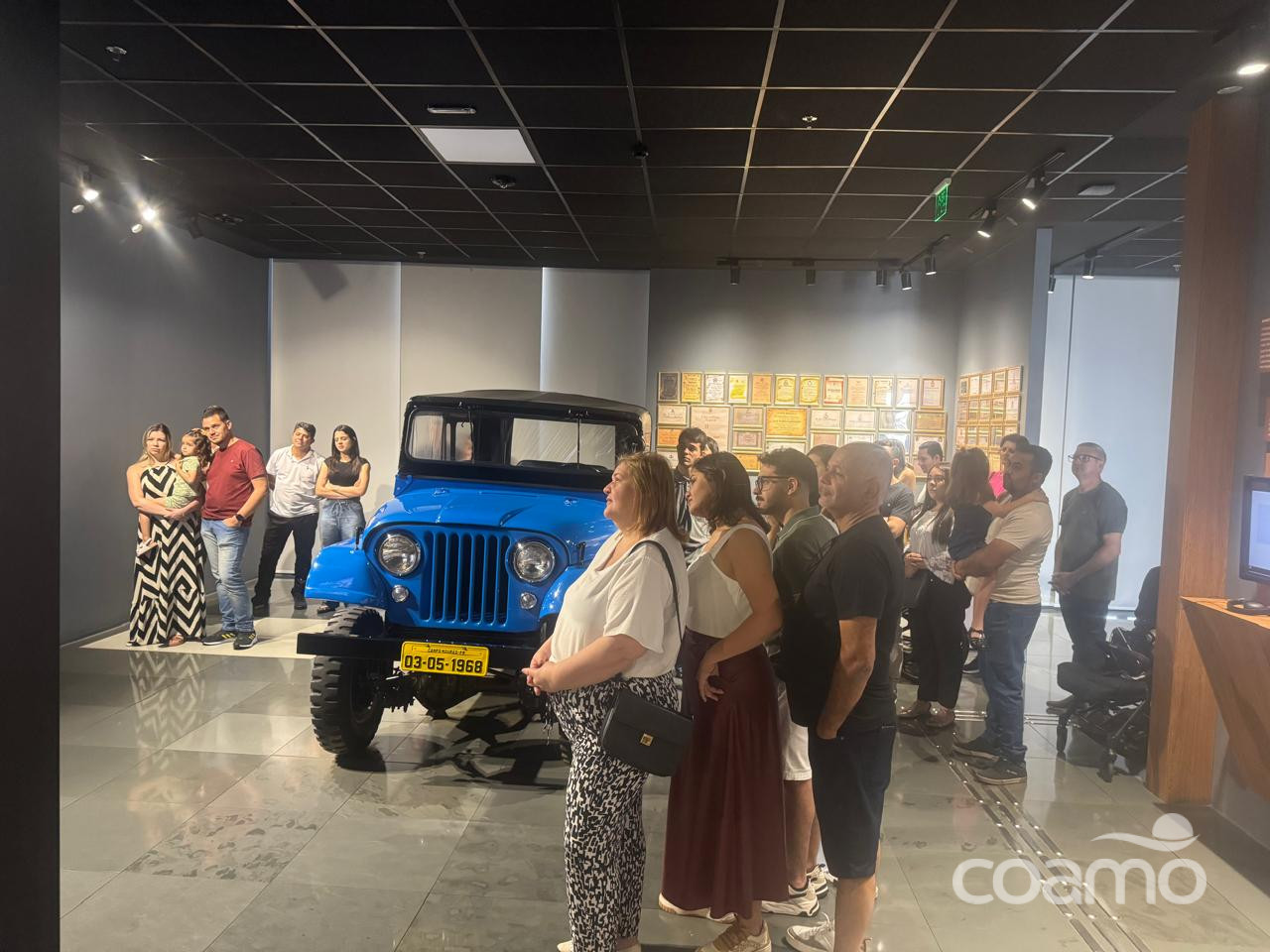 Funcionários e familiares da Gelog se encantam com Memorial Coamo