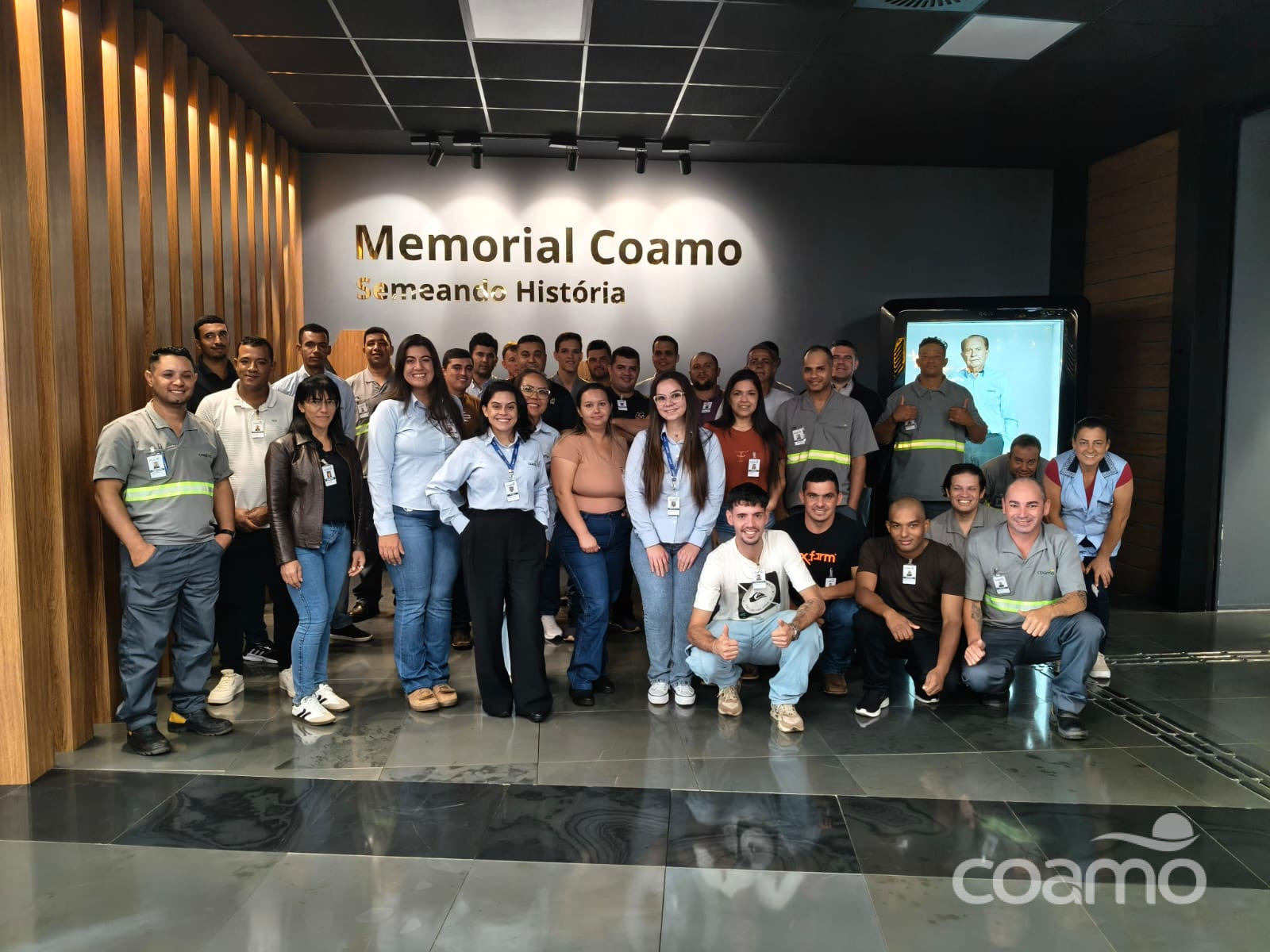 Quase 15 mil pessoas já conheceram o Memorial Coamo