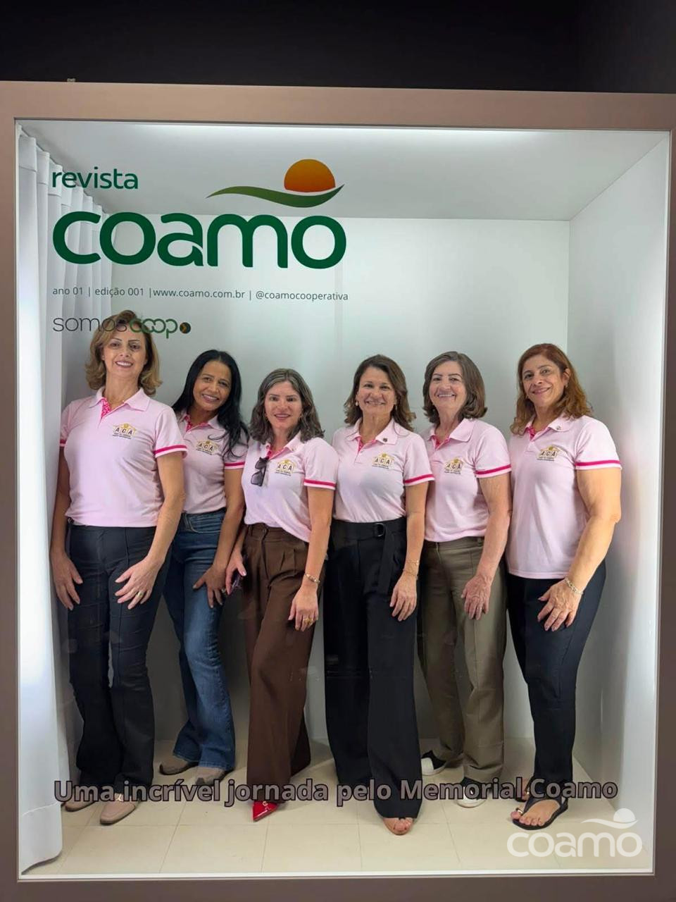 Casa da Amizade de Campo Mourão visita o Memorial Coamo