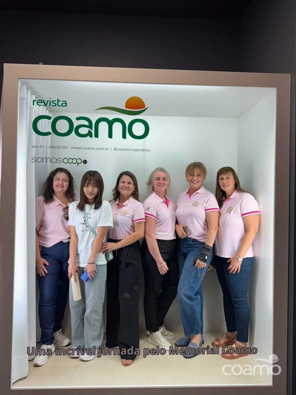 Casa da Amizade de Campo Mourão visita o Memorial Coamo
